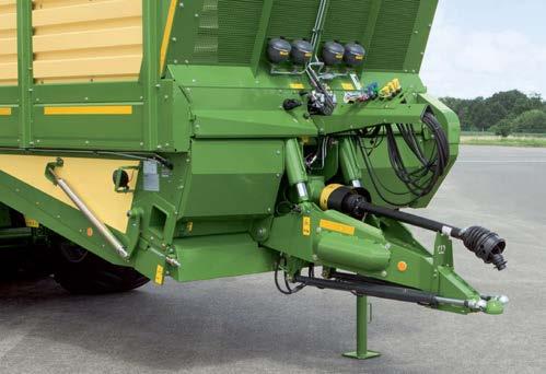 Therefore, KRONE offers an electronic brake system that has already proven its worth on our commercial trailers.