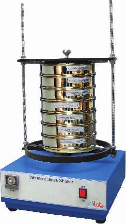 Motorised Sieve Shaker ELC 054-1 To make the process of sieving easier and quicker, electrically operated mechanical Sieve Shakers are offered for dry sieving.