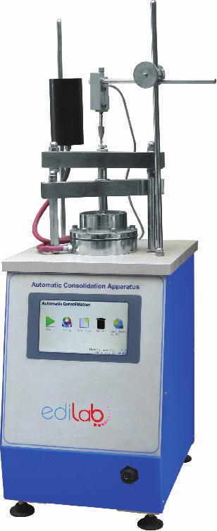 Automatic Consolidation Apparatus Touchscreen based ELC 17-4-T New Ref. Std. : IS : 70-15 The Automatic Consolidation Apparatus eliminates the use of the traditional hanging weight system.