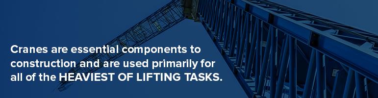 Materials aren't the only vital pieces of a construction project that may need hoisting.