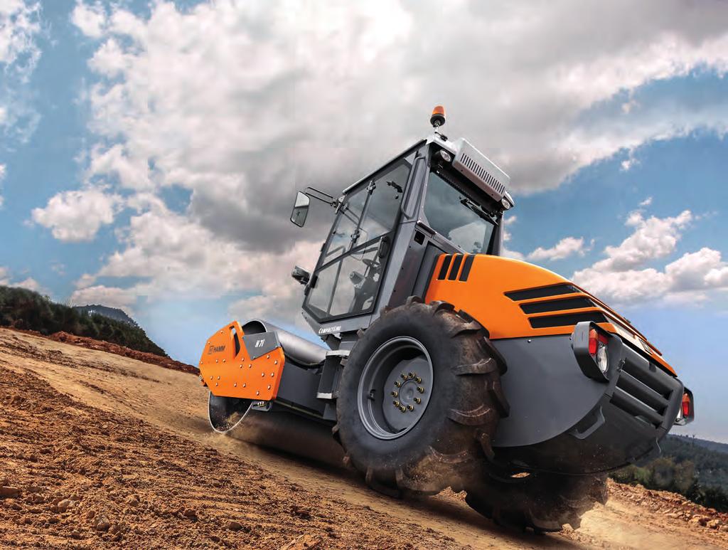 Compact climbers All-rounders for earth work Great compaction force even for small sites The exceptionally small compactors in the H CompactLine series offer an enormous climbing ability of up to 60%