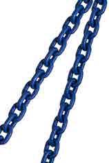 PWB Grade 100 Chain CHAINS Grade 100 Chain and Fittings Grade 100 chain is manufactured from hardened and tempered steel. Conforms to the mechanical properties of grade 100 (V400) chain.