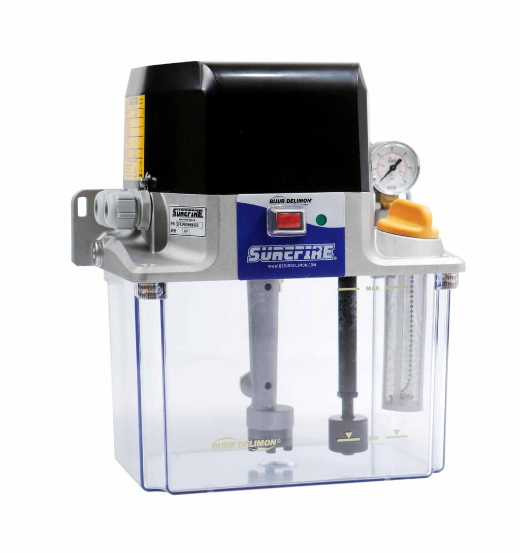 SureFire II Lubricator Automatic, Oil & Fluid Grease, Single Phase General The SureFire II Lubricator is an automatic, robust and durable pump.