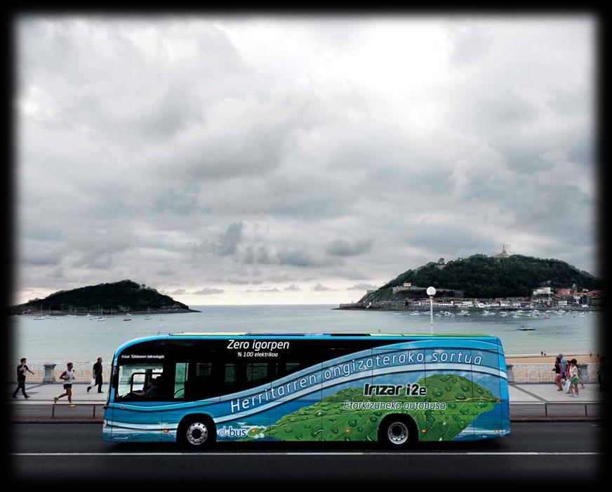 San Sebastian (Spain) In service since July 23, 2014 Operator: Dbus Operating in all 12m