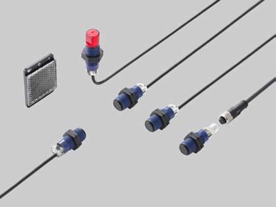 Cylindrical Photoelectric Sensor CY-100 SERIES Listing (2 m cable length type only) Features Wide product range Shape: Standard type Side view type Connector: 2 m cable length type M12 plug-in