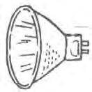 40 (79102100) (3460003) 09W0008060 R400FL400/HG Flood Lamp 120V/400W (4-40 Base) 17.