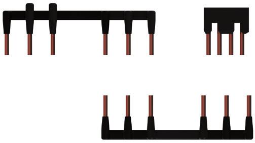 00 A 3 5 3 5 A A2 2 4 6 2 4 6 A2 Circuit diagram Easy Connection Busbars for Star-Delta Starters UL Certification pending For