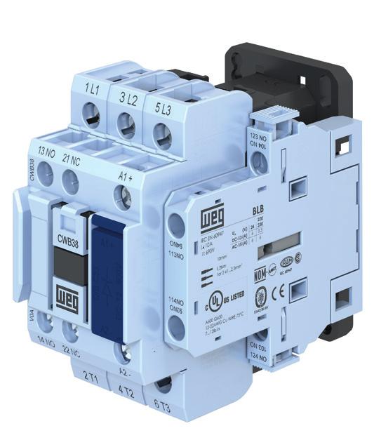 Contactors Overload Low Voltage Industrial Controls Easy Access Power and Control Terminals All power terminals, auxiliary contacts and coils are designed to provide users with fast front access,