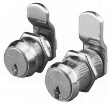 Call, Toll Free 1.800.282.2837 Cam Lock Kits Medeco cam locks set the standard for security in 3/4 diameter locks.