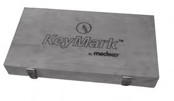 Included. K-4002. KeyMark Mini Pin Kit; 30 Bottom Pins, 60 each of Master & Top Pins, Springs, Caps, Spring COvers, Set Screws, Pinning Fixture. K-4006.