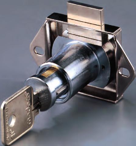 FURNITURE & ACCESSORIES Furniture Locks & Accessories 62 Medeco s line of furniture locks includes solutions for drawer, cabinet door, and showcase cabinet applications.