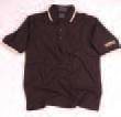 00 XXL PA-000028 9.00 White collared shirt with Medeco logo embroidered on the sleeve in black. Khaki trim.