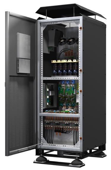 Integrating the transformer directly to the UPS unit saves footprint and provides all the benefits of galvanic isolation, including a very robust buffer between the utility and the critical load.