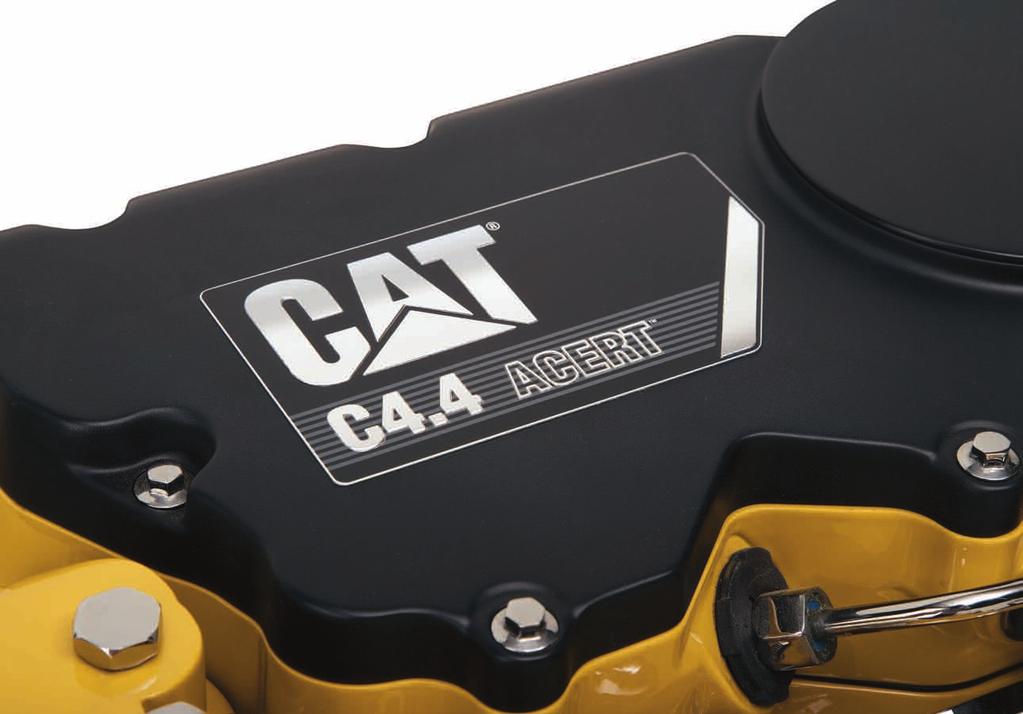 CAT C4.4 ENGINE POWER YOU CAN COUNT ON. Durability, reliability and performance combined with lower emissions. CAT C4.4 WITH ACERT TECHNOLOGY Cat C4.4 engine meets U.S.