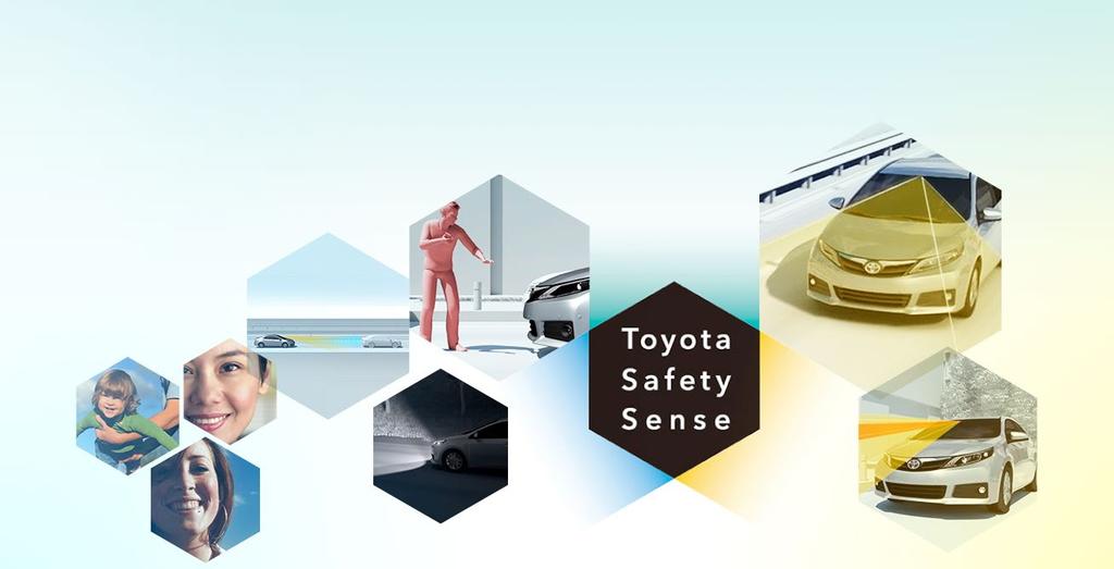 THE FUTURE OF SAFETY IS HERE TOYOTA S ADVANCED ACTIVE SAFETY PACKAGES: TSS-C AND TSS-P Crash protection starts with crash prevention.