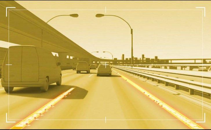 low beams as appropriate to provide the most light possible and enhance forward visibility. By using high beams more frequently, the system may allow earlier detection of pedestrians and obstacles.