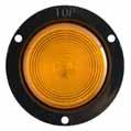 OPTRONICS HEAVY DUTY LIGHTING 2 SEALED MARKER/CLEARANCE LIGHTS MC53ABP Amber MC53RBP Red A54GBP Grommet 2 SEALED FLANGE MOUNT