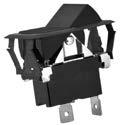 double pole, single throw DPDT = double pole, double throw 1045 Toggle Switch, DPDT (black) 12/24 volt 5