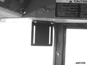 Combine Installation Ag Leader Technology Installing Monitor in Cab Parts required for this procedure: Monitor Unit Post Bracket Monitor Brackets and Monitor Bracket Installation Kits Pencil and