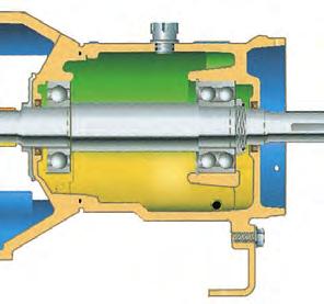 Volute Casing Pumps - Design LSC - according ISO 2858 / ISO 5199 Bearing Frame The robust bearing