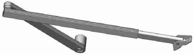 6100 Series Swing Door Operator Installation Instructions Drive Arms Three types of drive arms are available: The Standard Arm provides the most flexibility Outswing (push) reveals to 12" Inswing