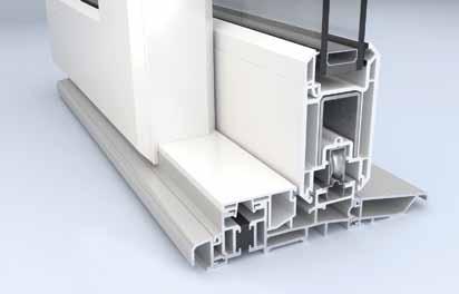 Low threshold - Trim/Ramp option Ramp The most popular low threshold design configuration is the Trim/Ramp option, featuring an internal trim and external ramp.
