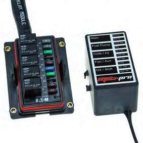 Use for powering transmission shift solenoids or other actuators. Relay module The harness is equipped with a sealed module that uses mini (ATM type) fuses and micro relays.