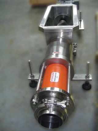 Compact line EDRS Pump Sanitary eccentric progressive cavity pump Pump with hopper and screw