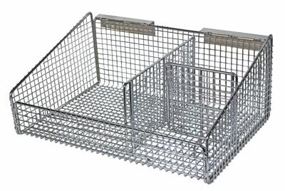 WIRE MESH STORAGE BASKETS The SmartCell lie provides ope wire basket storage that allows for easy idetificatio of material, through quickly adjustable storage