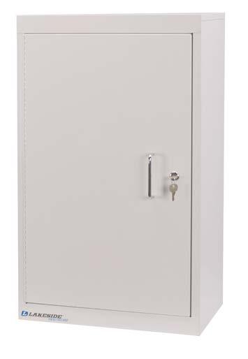 00 SINGLE DOOR / DOUBLE LOCK NARCOTIC CABINET Perfect for Areas i Need of Security.