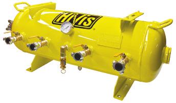 HV-Twin-PAK Our HiVis Twin-PAK allows two operators to run tools simultaneously from one air supply. Portable, stackable and compact, it is designed to deliver clean, dry, lubricated air.
