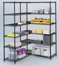 PRICE 70 191 001 36" 850 lbs. 71.8 $184.00 70 192 001 48" 750 lbs. 89.0 220.00 Archival Shelving Safe, trouble-free storage For Shelf Labeling & Organizing, see pages 294-305.