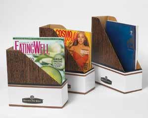70 Colored Cut-Corner Shelf Files Brighten shelving and color-code your collections Made from durable, heavy-duty corrugated board Files