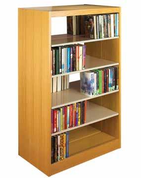 Y25 E A R 1.888.820.4377 Shelving SHELVING & STORAGE 268 Classic Oak with Omega Steel Flat Shelving The warmth of wood and the strength of steel with classic styling Built to order. Ready to assemble.