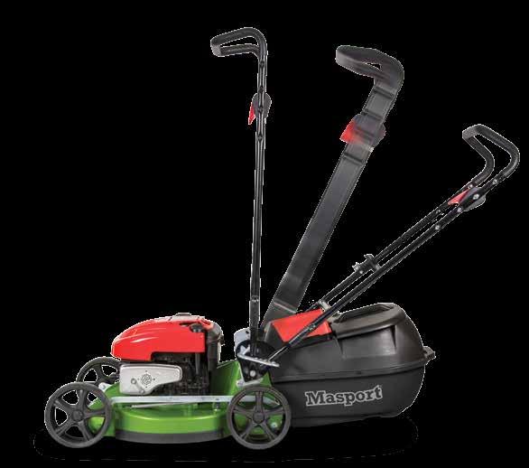 MASPORT LAWNMOWERS Exclusive to SHOP President 4000 AL Combo 2 n1 Cut, Catch & Mulch Powered by Briggs & Stratton 190cc Series 875 OHV Ready Start engine 460mm (18 )