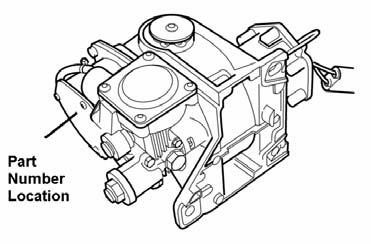 REPAIR PROCEDURE INSPECT AIR COMPRESSOR NOTE: The part number can be a stamped number, a self-adhesive label carrying the new part number or it may be written with a paint-pen. Figure 1 1.