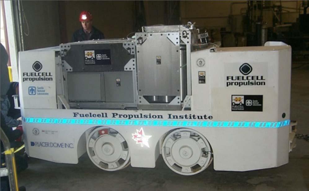 Vehicle Projects Inc Vehicles-1 Vehicle Projects Inc developed and built the first hydrogen-powered railway vehicle in