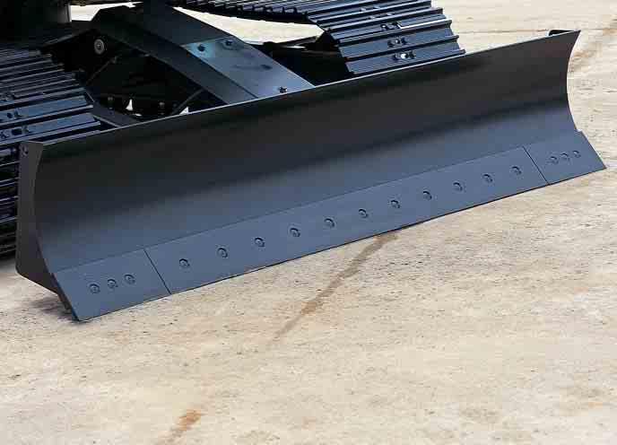 Undercarriage and Blade Durable undercarriage absorbs stresses and provides excellent stability. Structures.