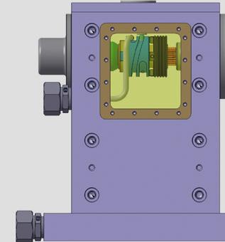 For the simulated loads, the shift guide parameters are adjusted in the CAD detailing.