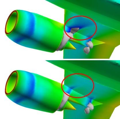 CFD* to reduce interference drag