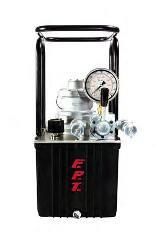 FPH SERIES PORTABLE HYDRAULIC PUMPS WITH ALUMINIUM RESERVOIR 700 bar Single-two speed 0.9/0.
