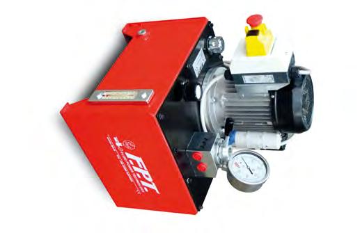The FPT high-pressure hydraulic pumps, for heavy applications, make it easier to find the right solution for specific needs to operate hydraulic cylinders and