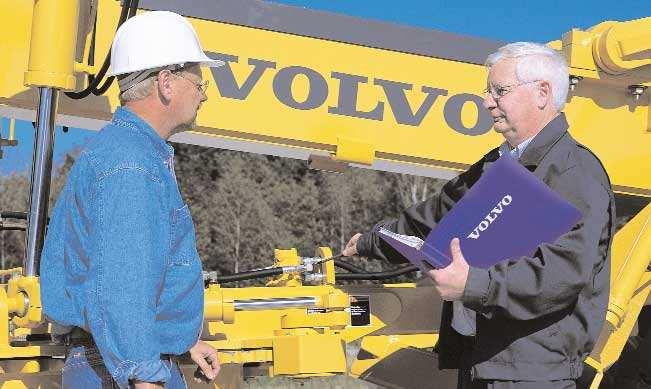 Support you can depend on No matter where you are located, your Volvo Dealer will keep your motor graders