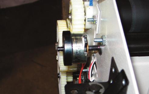 Grommet Stop Screw & Kep Nut Grommet Stop, Screw, and Standoff 8) Install electrical body of new clutch on feed