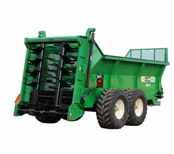 (radial tires) Featuring a rugged steel box design with poly board flooring and heavy duty direct drive beaters, this spreader is built to work the way you work!