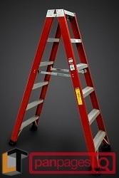 Fibreglass Single Pole Ladder - 20 ft. Height: 5.