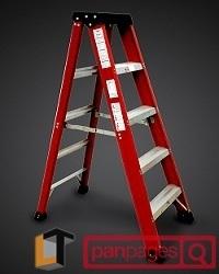 Extension Ladder (Heavy Duty) * Single Pole Ladder - 108 Closed: 8 ft. Extended: 8 ft. * Single Pole Ladder - 110 Closed: 10 ft. Extended: 10 ft. * Single Pole Ladder - 112 Closed: 12 ft.