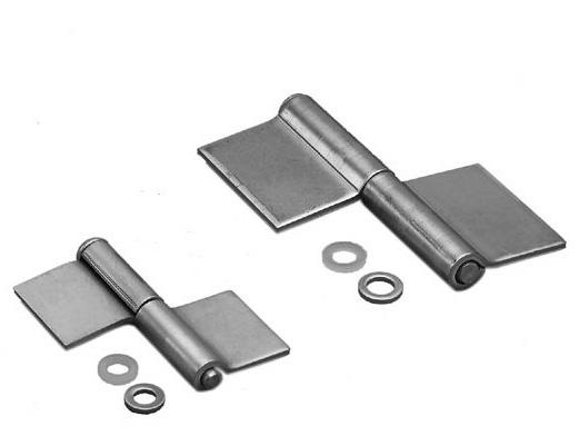 2mm x 50.8mm x 1.3mm 4.8mm 7304000010 Stainless steel latch hinge. 25.4mm x 69.9mm x 1.6mm 6.