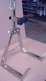 adjustment possibilities Wheel clamp straps