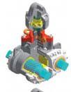 UL045K Upper suspension The standard rotator of the HPXdrive Standard is the rotator with flange PZR450GF.